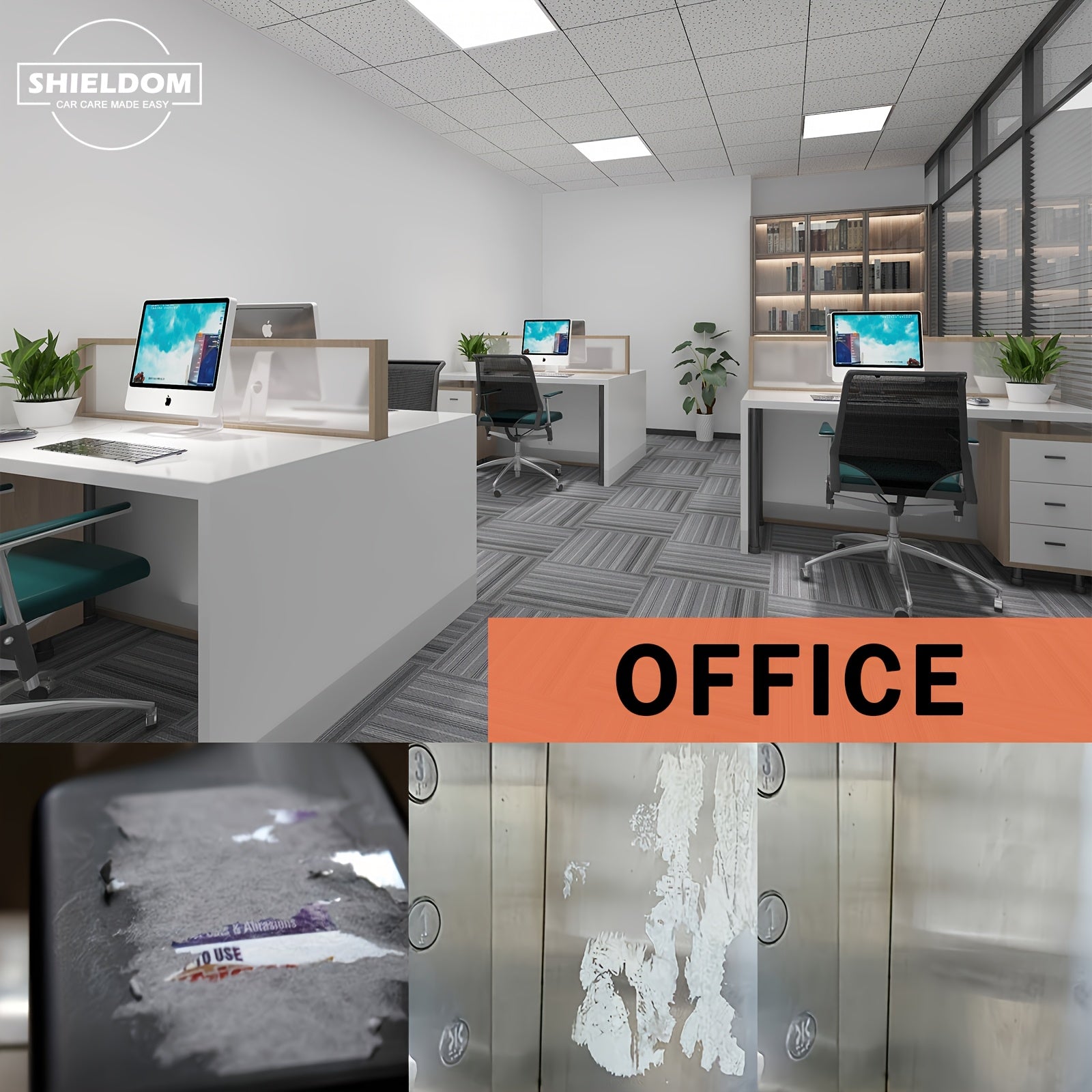 Spray removedor de adhesivos para pegatinas de coche y residuos 8.45Oz