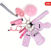 Self-Defense Kit for Women, Personal Alarm, Safety Accessories, 10-Piece Set