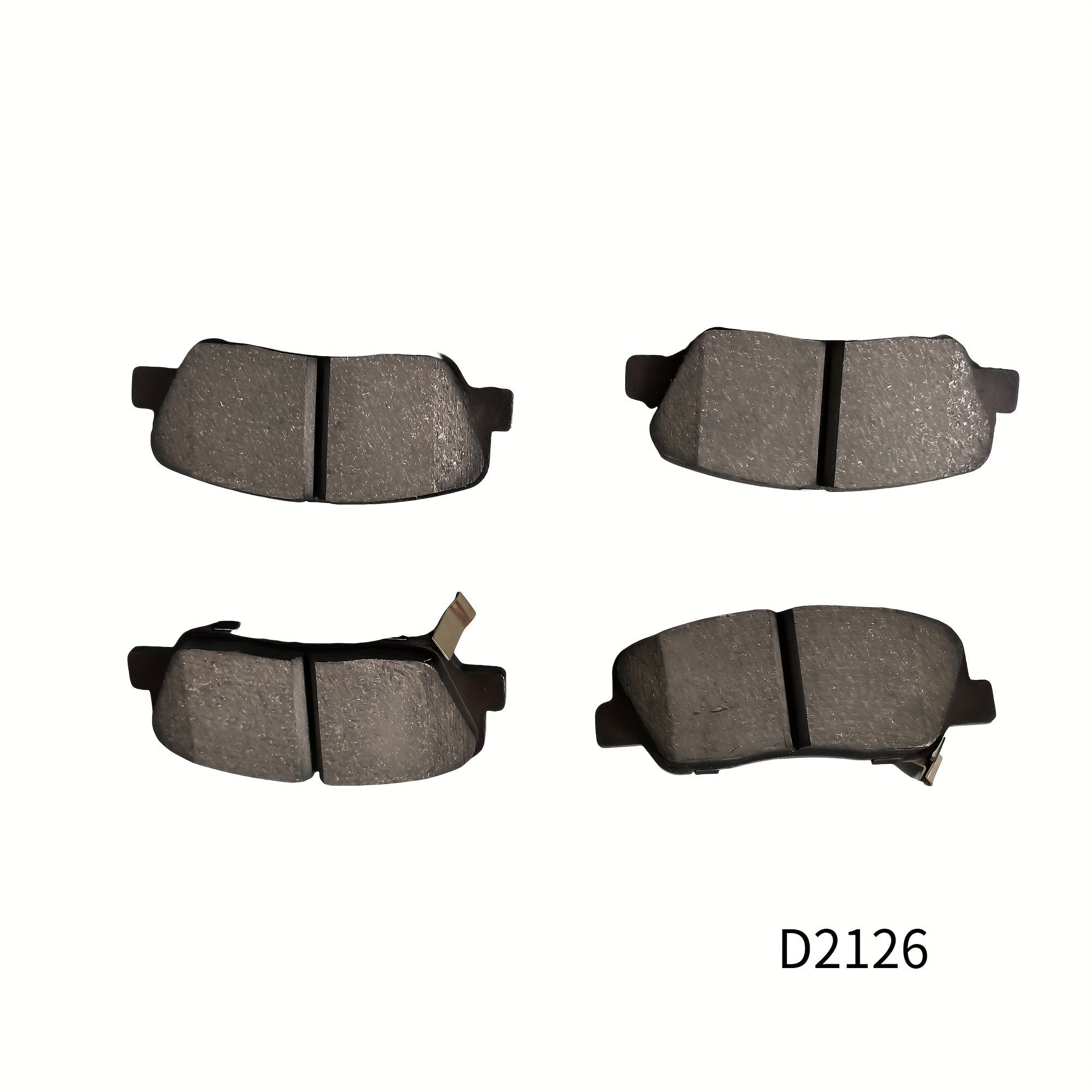 Front Ceramic Brake Pads Set Compatible With Various Vehicles Durable Heat-Resistant