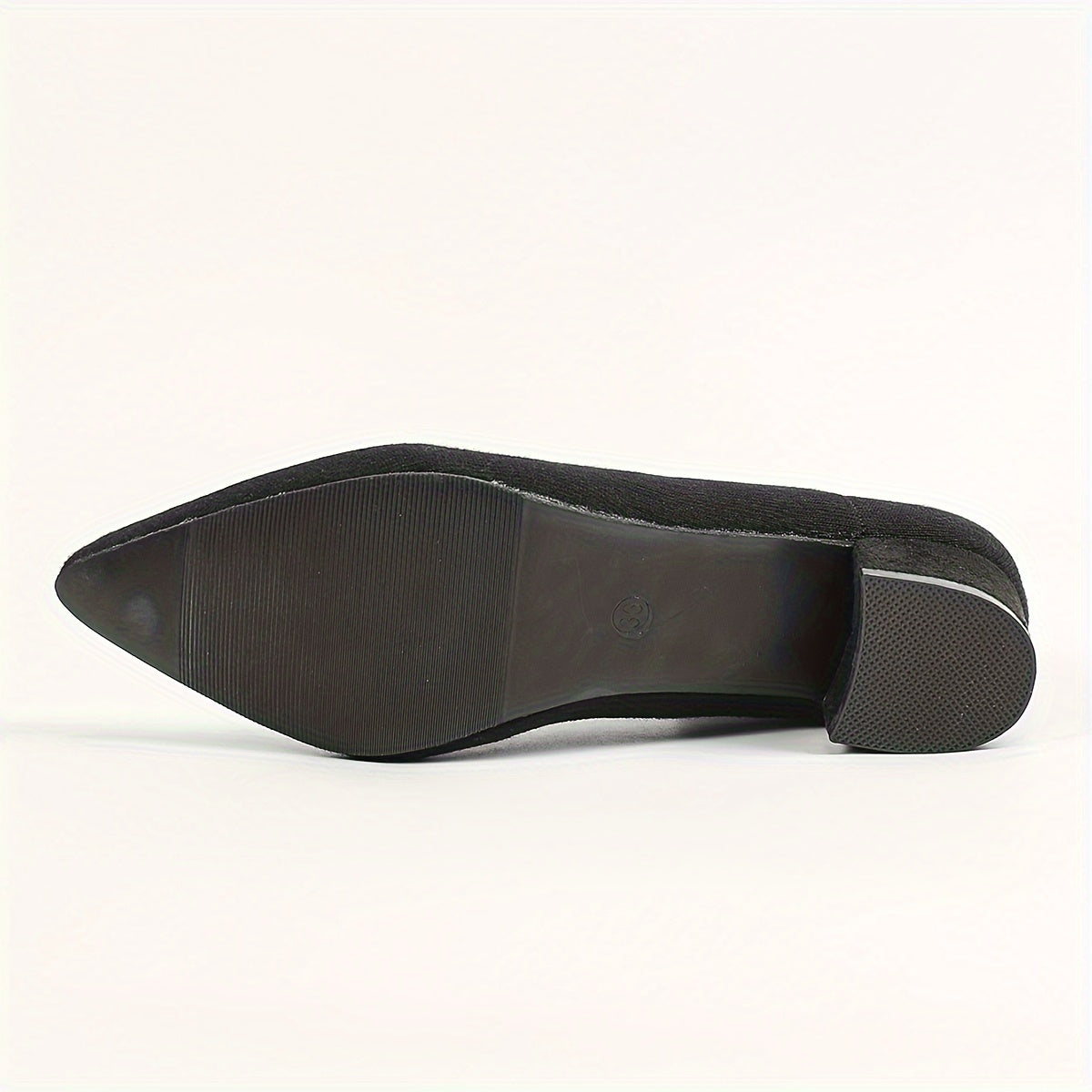 Women Knit Over-The-Knee High Heel Boots with Chunky Block Heel