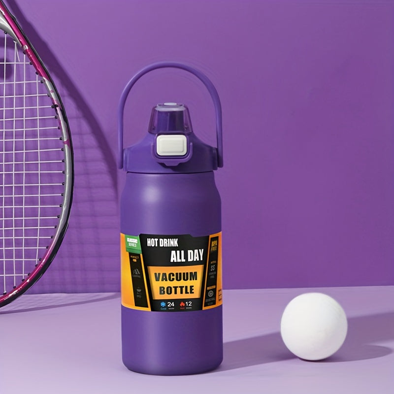 Insulated Travel Mug Stainless Steel Leakproof Large Capacity for Outdoor Sports