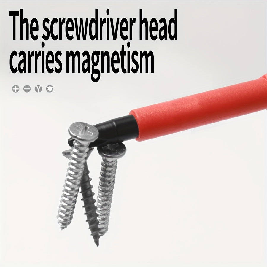 Набор отверток с сменными лезвиями 12 в 1 с переносным кейсом для электриков