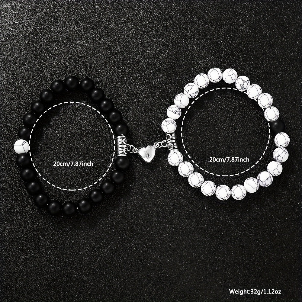 Set of 4 Quartz Watches with Silicone Straps and Heart-Shaped Pendant Bracelets for Women