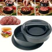 3in1 Burger Press Non-Stick Patty Maker for Perfect Burgers