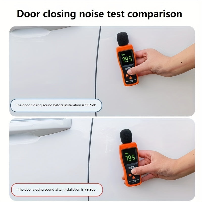 Eshiklar, kapot va bagaj uchun avtomobil ob-havo yopishqoq muhrlari, sintetik kauchuk, og'ir xizmat