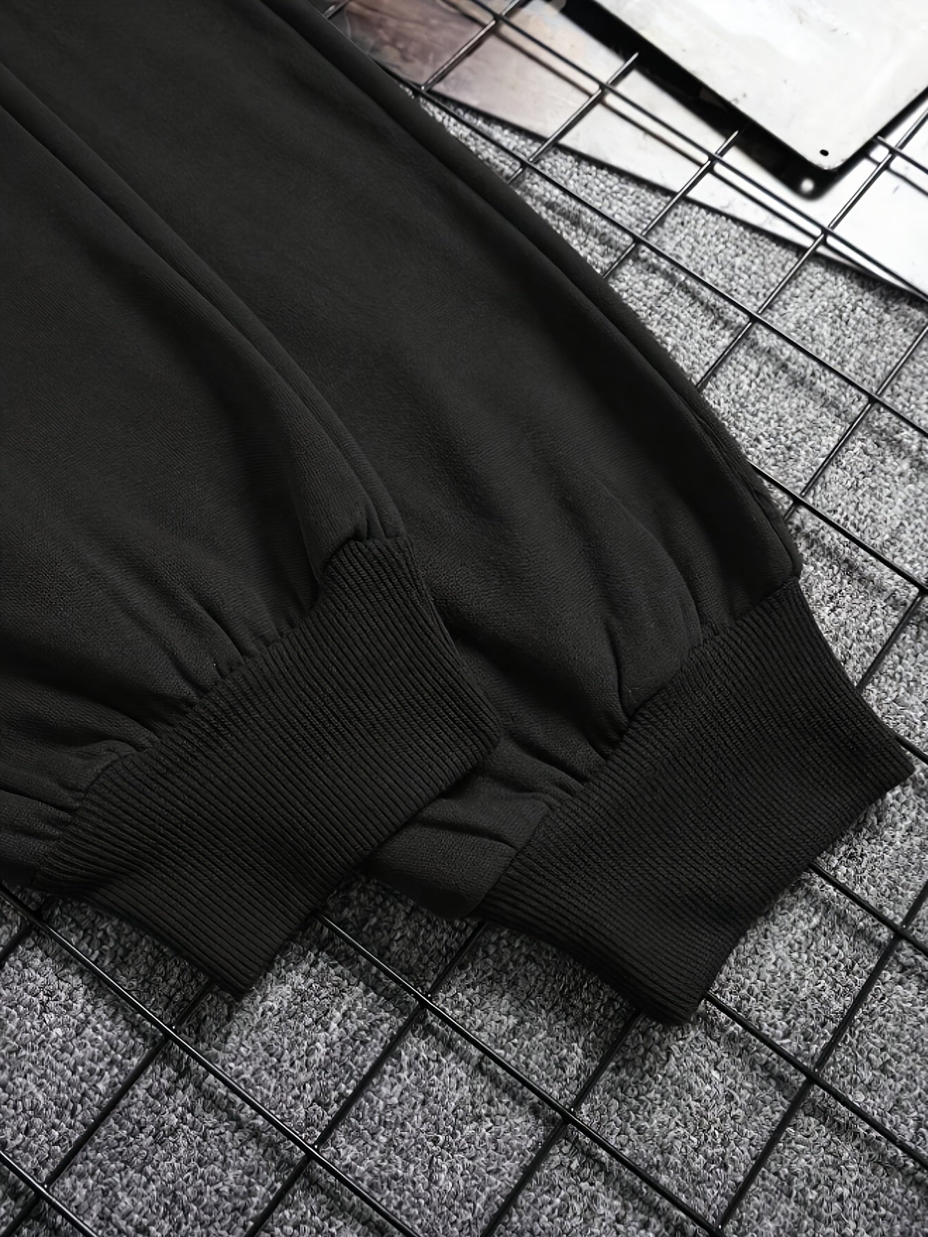 Men's Casual Summer T-Shirt and Joggers Set Polyester Stretchy Alphabet Print