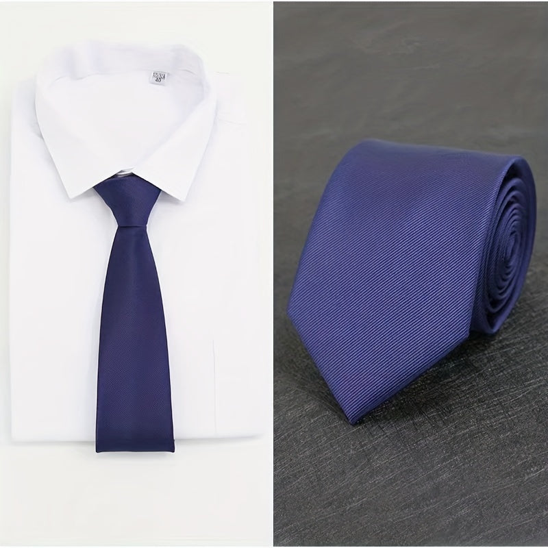 Men's Wedding Tie Striped Design Gift for Groom Business Professional