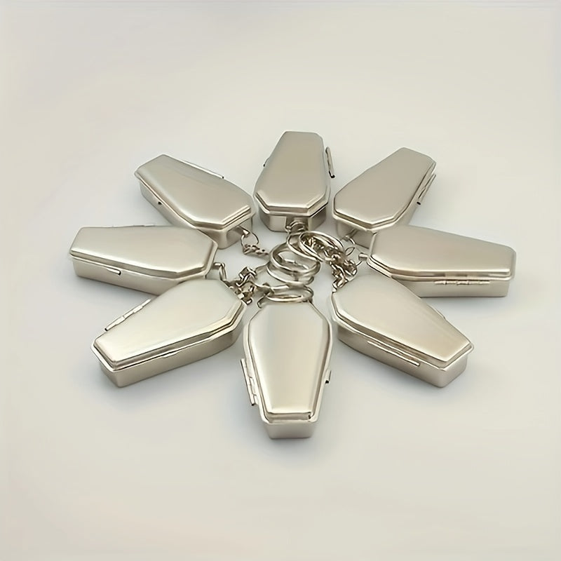 Portable Ashtray Keychain Silvery Ashware Daily Essentials