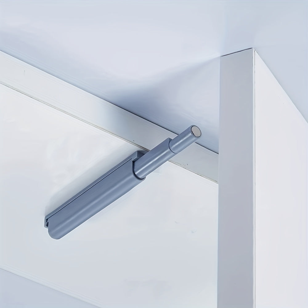 Pestillo magnético de puerta de armario de plástico 6/12 piezas cierre de toque fácil de instalar