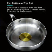 Stainless Steel Non-Stick Frying Pan Tri-Ply Induction Safe Dishwasher Safe 10 Inch