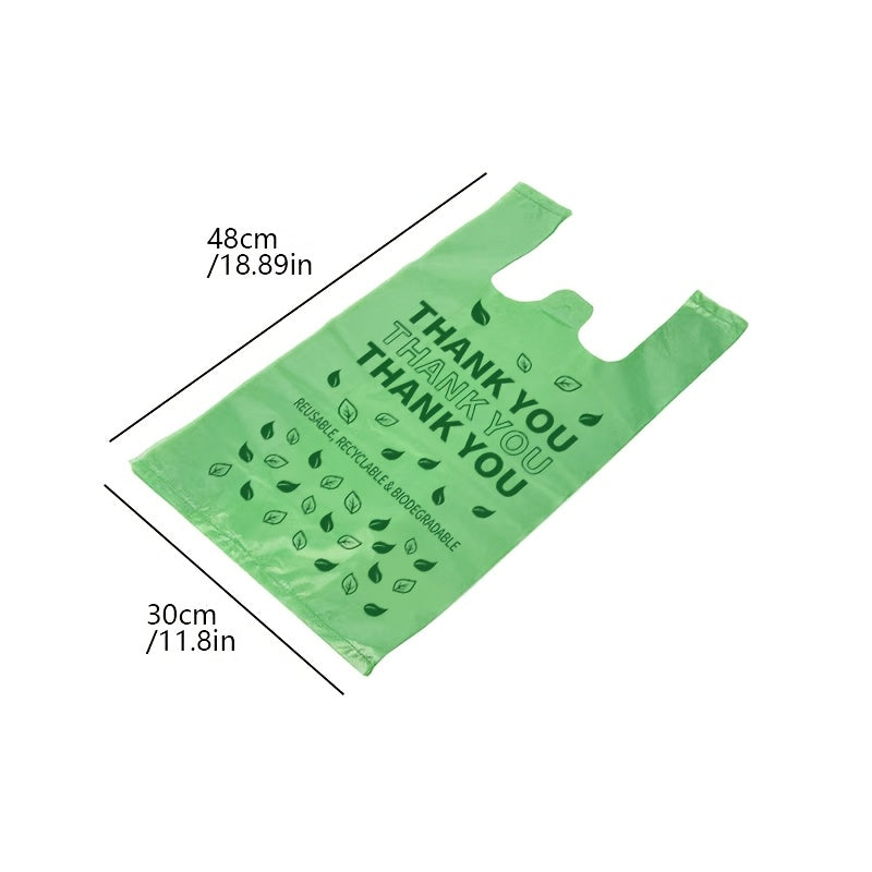 Juego de 100 bolsas de plástico duraderas para frutas y verduras