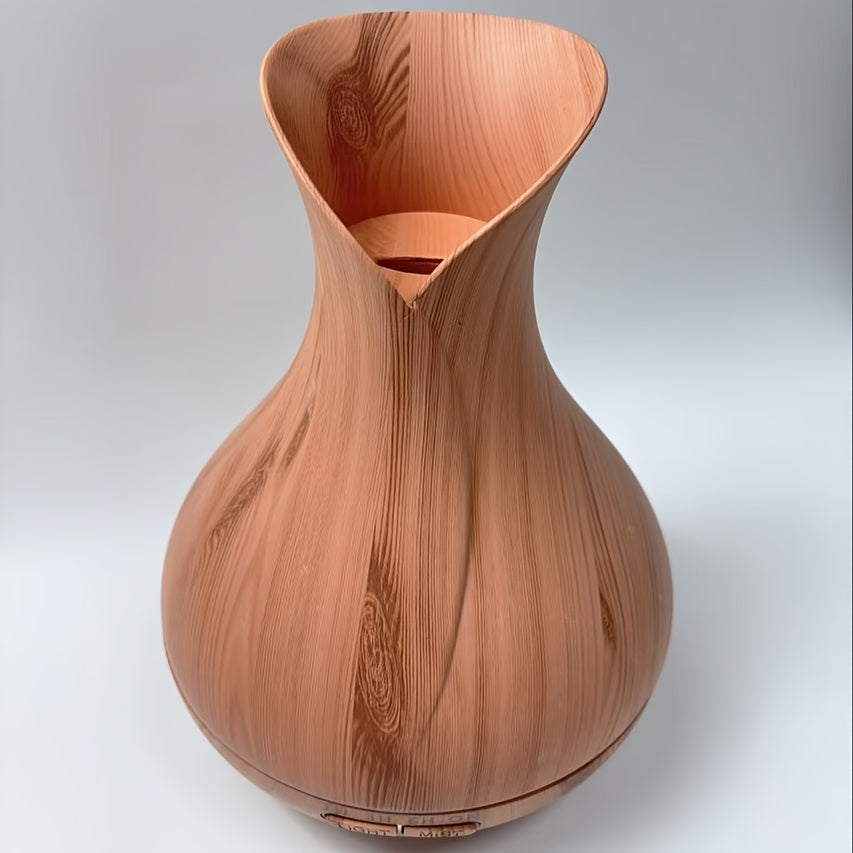 Ultrasonic Humidifier with Aromatherapy 550ml Water Tank LED Light Timer Quiet Cool Mist