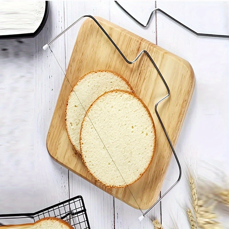 Cortador de pasteles de acero inoxidable de 32,5 cm para pan, pastel, tostadas y horneado