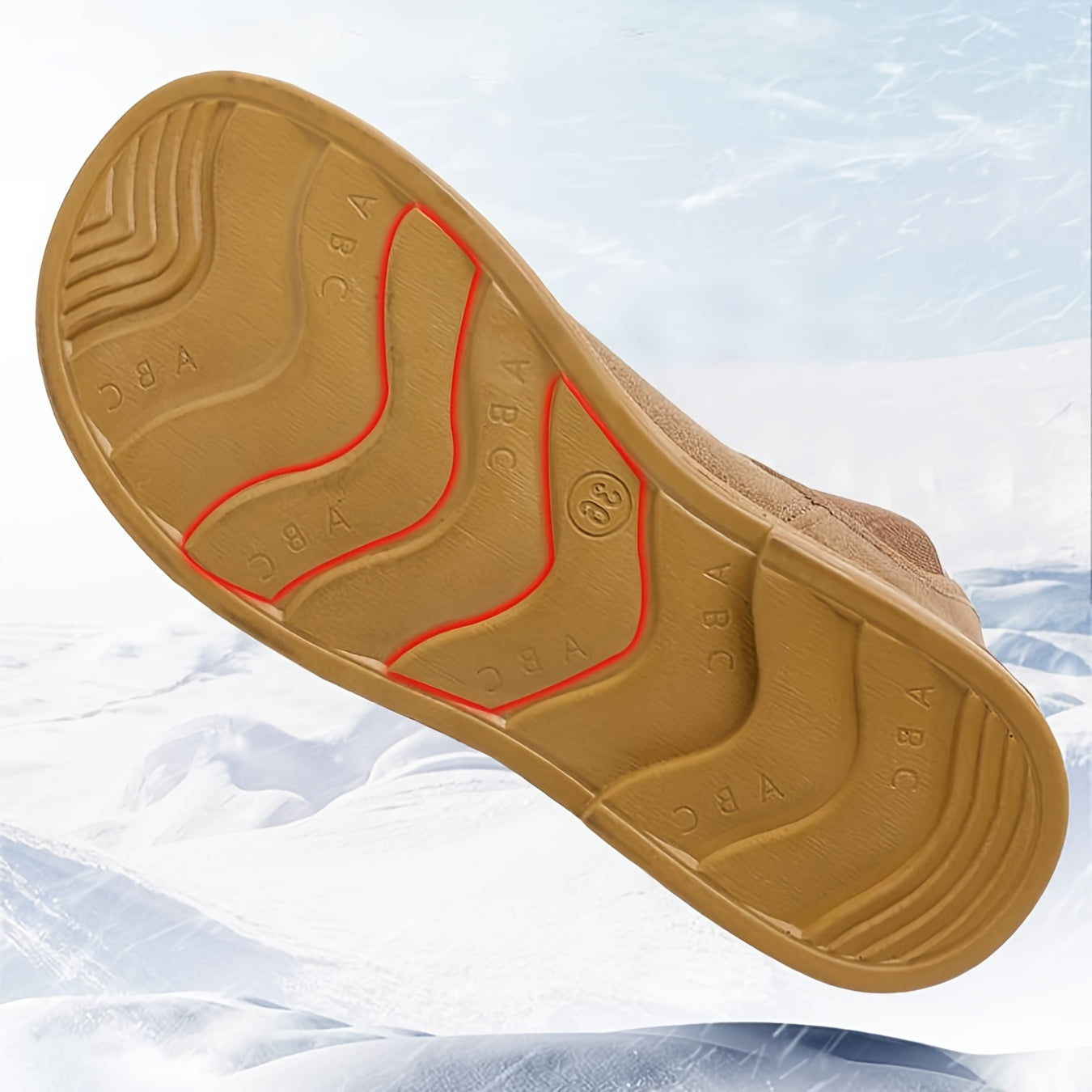 Women's Short Velvet Winter Boots Flat Non-slip Warm Shoes