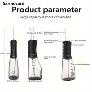 4 ta sharchali portativ og'iz tozalash uchun simsiz suv tozalash qurilmasi