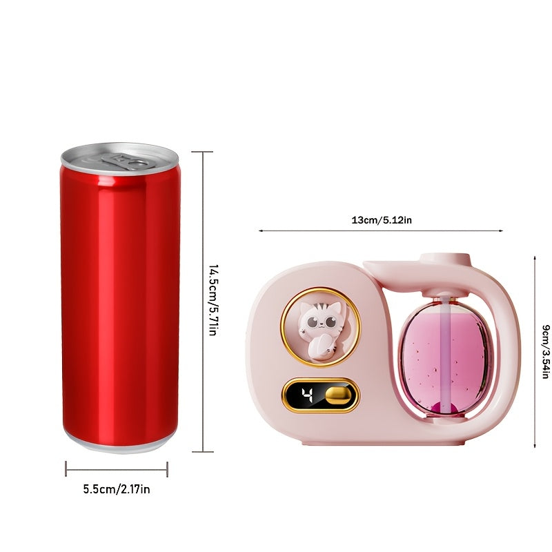 Автоматический набор диффузора эфирных масел с таймером, цифровым дисплеем, ночником для спальни, ванной комнаты, офиса