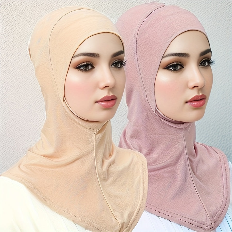 Nafas oladigan elastik turban shlyapa hijab Ramazon va Eid sovgʻasi uchun