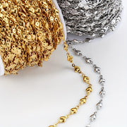 Stainless Steel Jewelry Chain 1 Meter Long for Jewelry Making