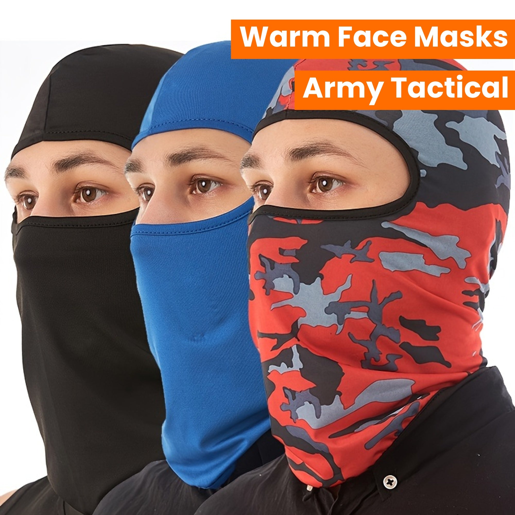 Unisex Winter Full Face Cover Mask Balaclava Ski Cycling Sun Protection