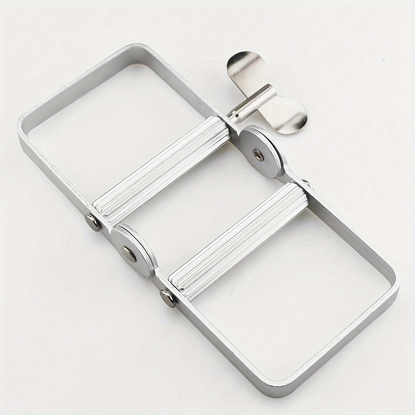 Aluminum Toothpaste Dispenser Manual Squeeze Tube Holder for Home Salon