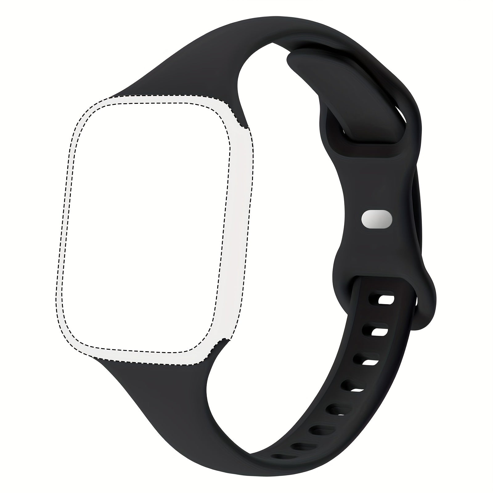 Slim Silicone Watch Bands for Men Women Compatible with Apple Watch Series 1-10 Ultra SE 38mm 40mm 42mm 44mm 45mm 49mm