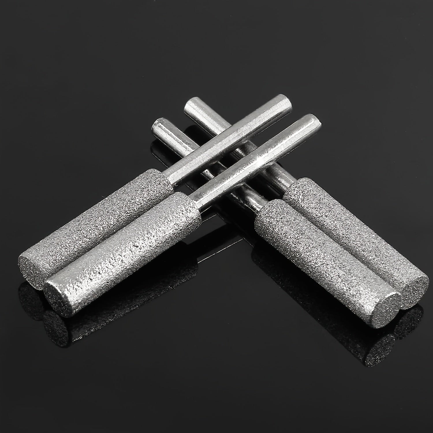 Набор из 10 штук алмазных точилок для цепных пил с титановым покрытием, сверла для металла и дерева