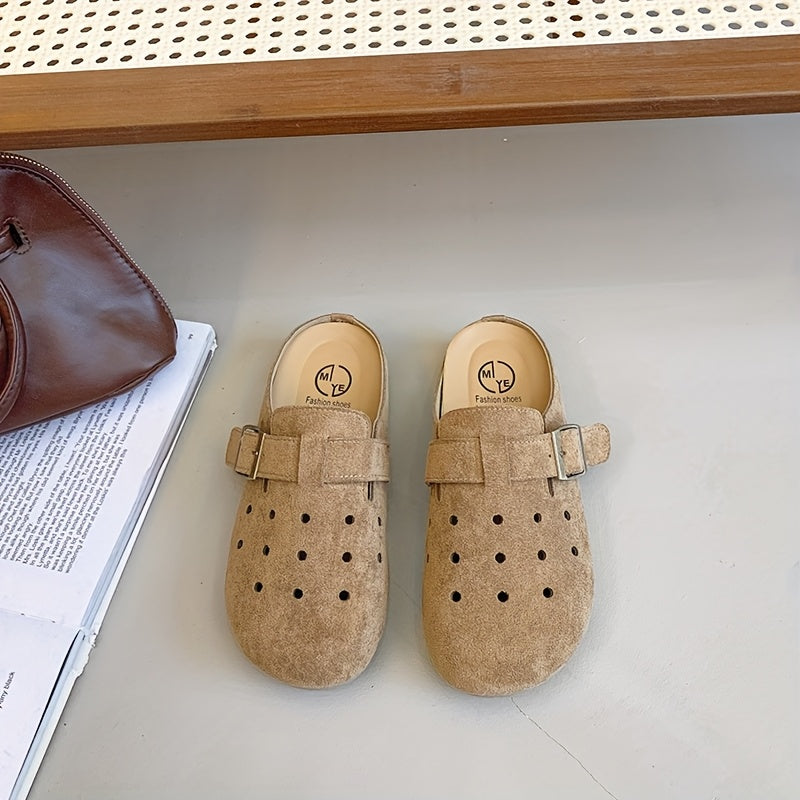 Women’s Slip-On Shoes Vintage Slippers Cushioned EVA Non-Slip TPR All-Season