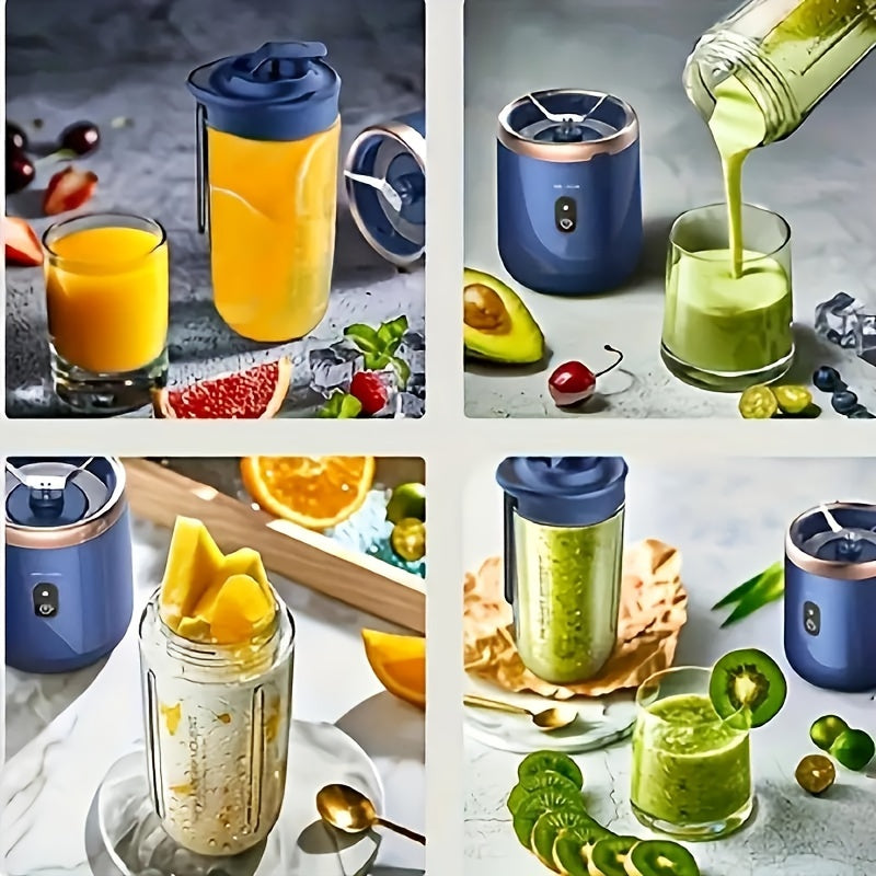 USB Rechargeable Juicer Cup for Fresh Fruit and Vegetable Drinks on the Go