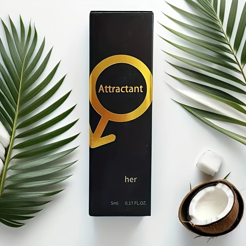 Unisex Eau De Toilette Long-Lasting Fresh Scent 5ml for Dating and Travel