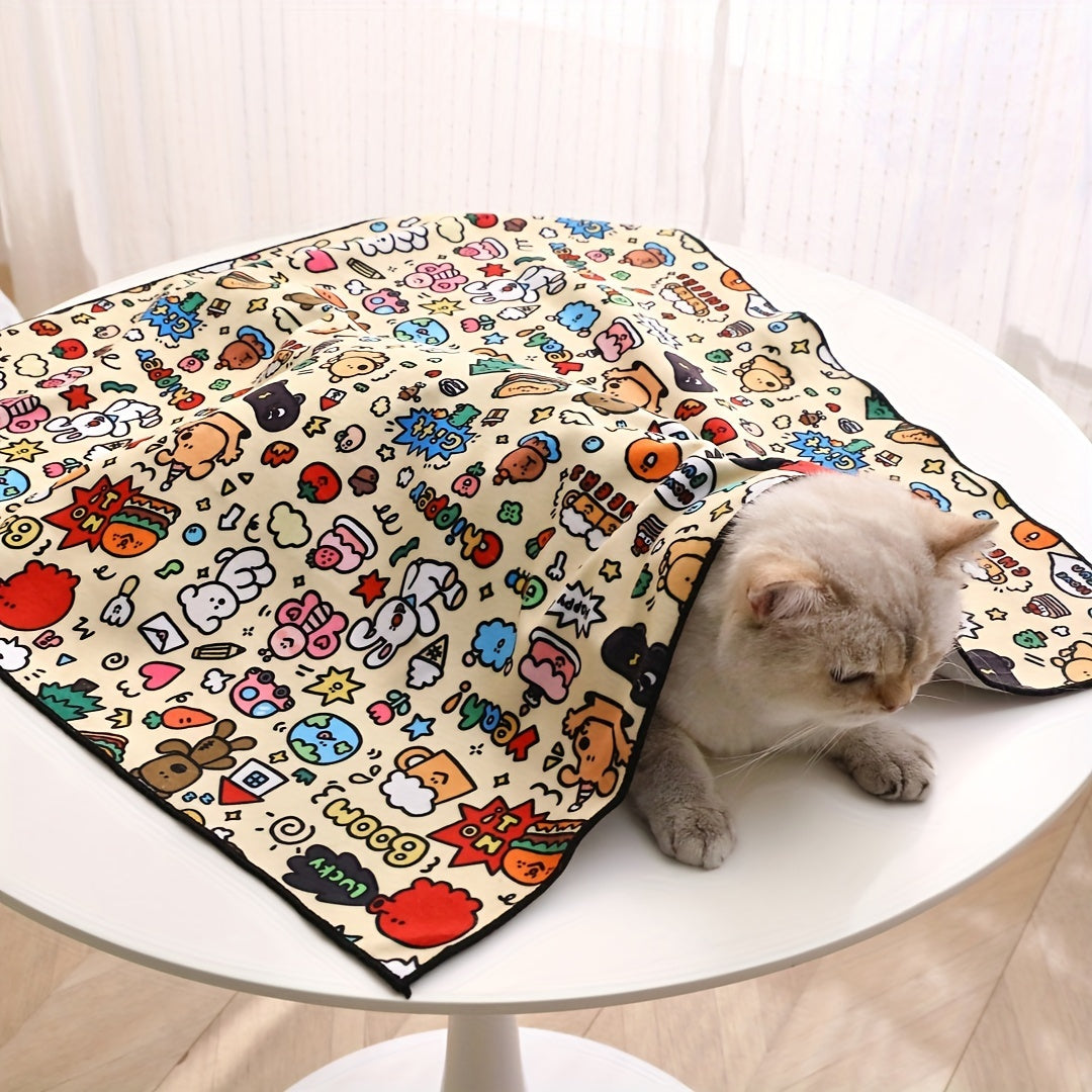 Funda de protección para gatos para cuidado, cobertura protectora, medicación, prevención de arañazos, limpieza, poliéster