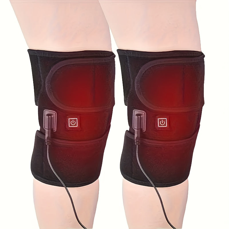 USB Dual Knee Joint Massager No Battery Required Premium Materials Gift