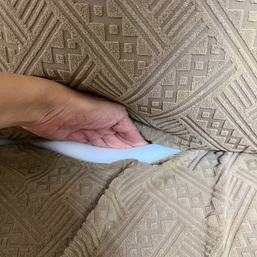 10/20pcs White Foam Sofa Cover Anti-slip Strips Clips for Securing Bed or Couch