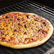 Set of 2 Non-Stick Glass Fiber Grill Mesh Mats Reusable Outdoor Cooking