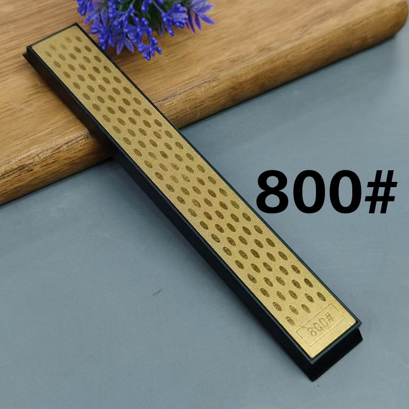 Manual Metal Diamond Whetstone Knife Sharpener Kitchen Utensils No Electricity