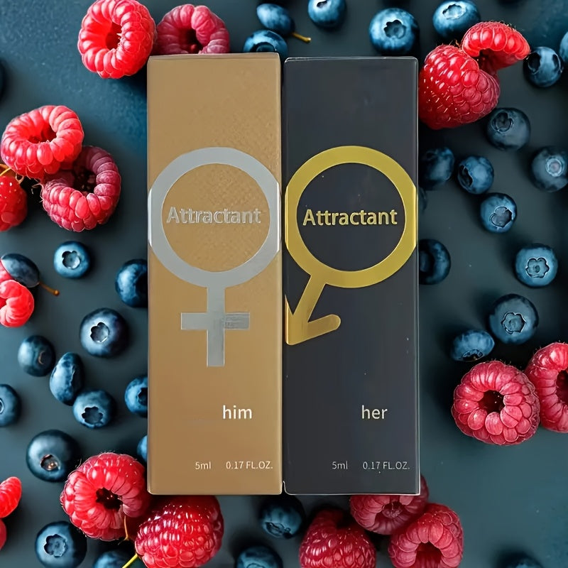 Unisex Eau De Toilette Long-Lasting Fresh Scent 5ml for Dating and Travel