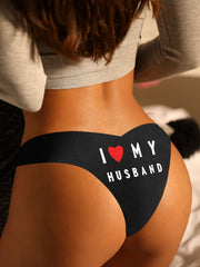 Women's Thong Lingerie Sexy Thin Breathable Comfortable