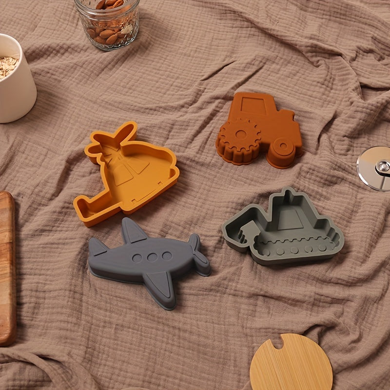 Hailian silikon qum o'yinchoq to'plami bolalar uchun - Avtomobil, samolyot, ekskavator va vertolyot plyaj o'yin modellari - Aralash ranglar, elektrsiz - Plyajda qiziqarli vaqt o'tkazish uchun mukammal!