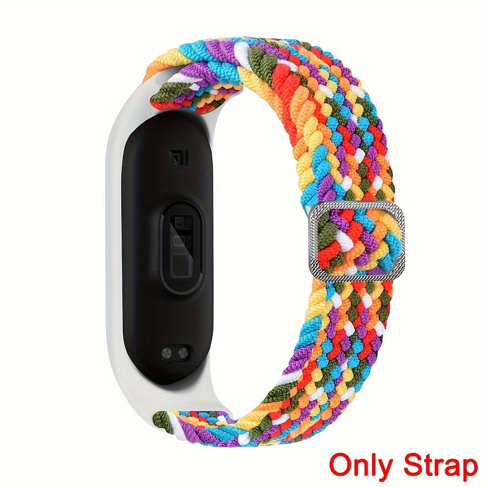 Nylon Elastic Wristband for Xiaomi Smartwatch Compatible with Mi Band 3 4 5 6 7 8 9