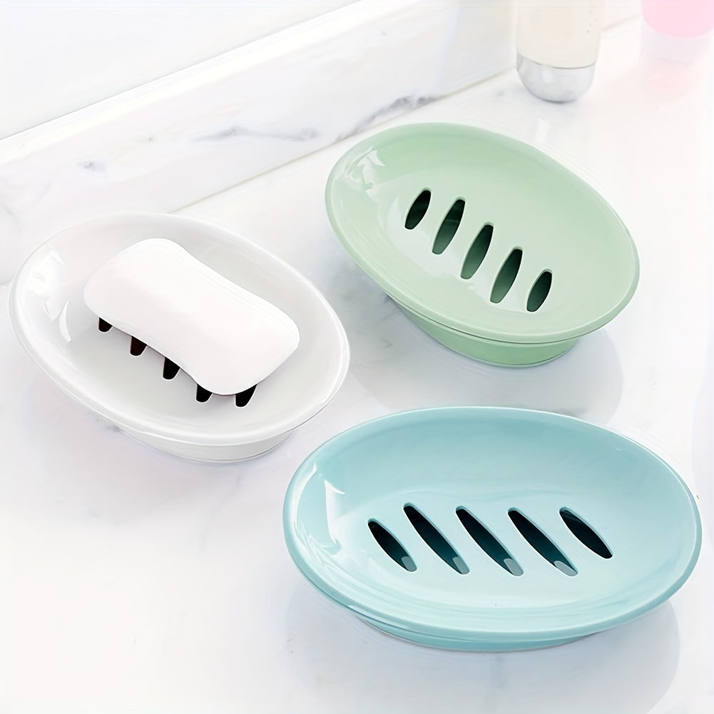 Double Layers Soap Saver for Kitchen and Bathroom Durable Plastic Storage Organizer