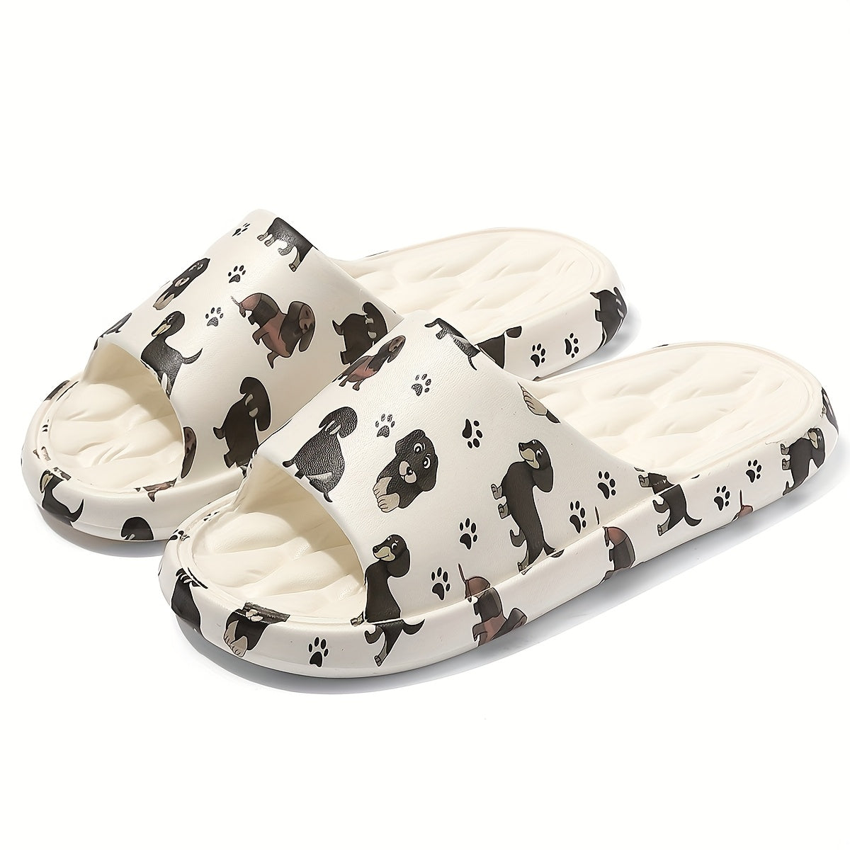 Women's Dachshund Slippers Unisex Plus Size Casual House Shoes Non-Slip Outdoor