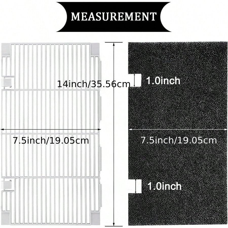 RV Vent Cover with Filters for Air Conditioners Replacement for Dometic 3104928.019