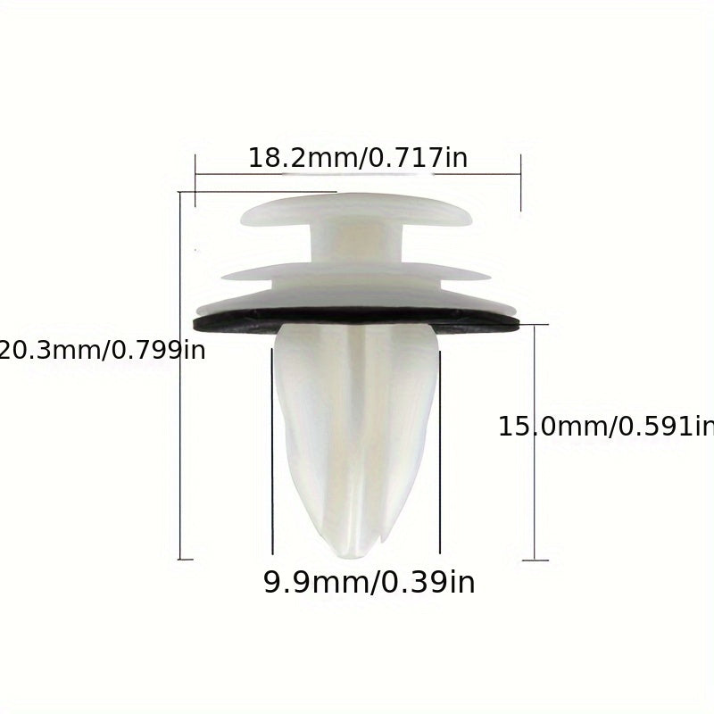 50 Pcs Car Door Panel Clips with Seal Ring Fit BMW E34 E39 E46 E36 X5