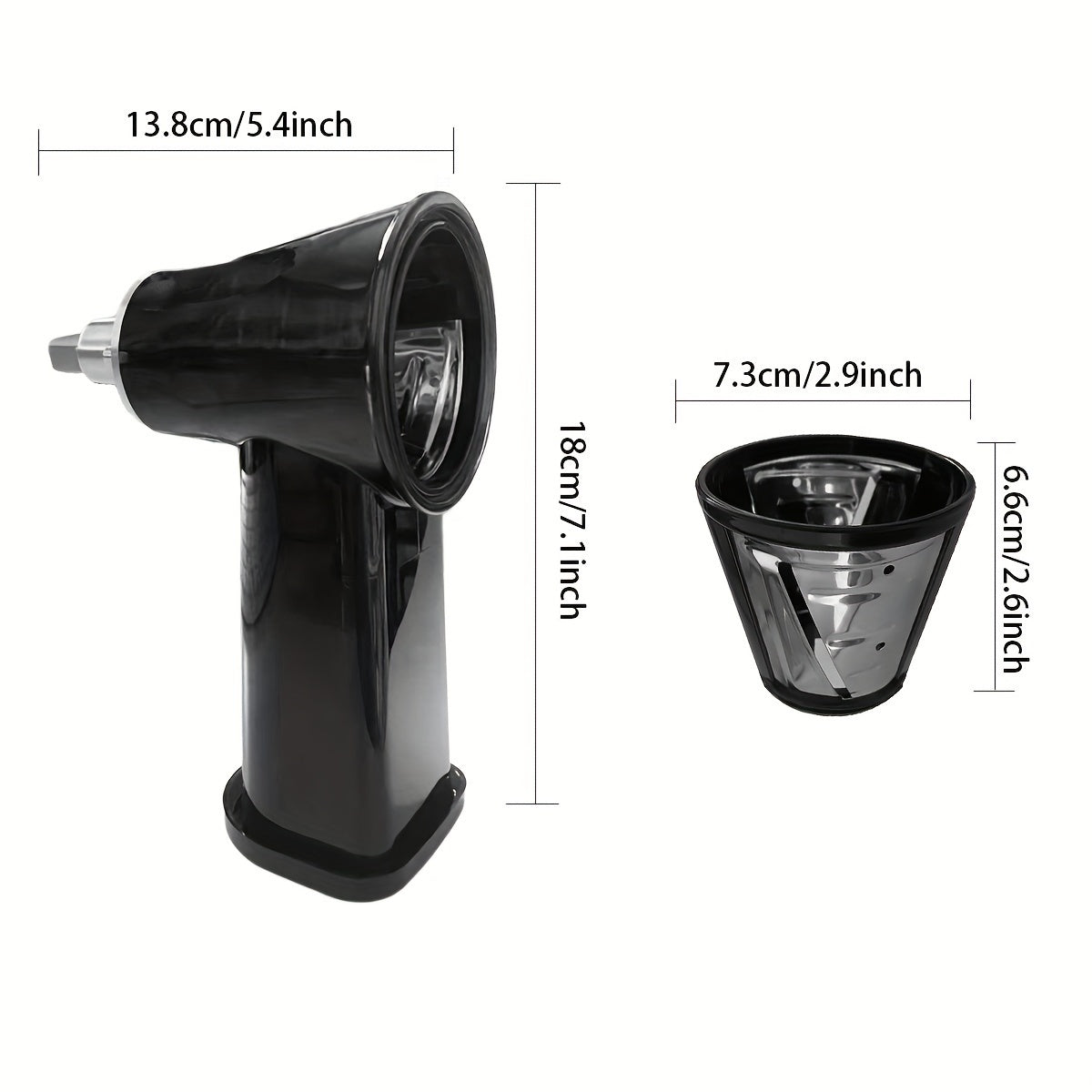 Kitchen Appliance Accessory For Blenders: Slicing Shredding Grating 4 Blades