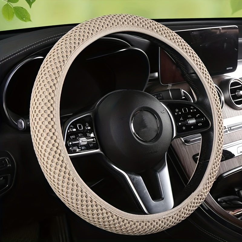 Universal avtomobil boshqaruv g'ildiragi qopqog'i yumshoq muz ipak elastik himoya qopqog'i