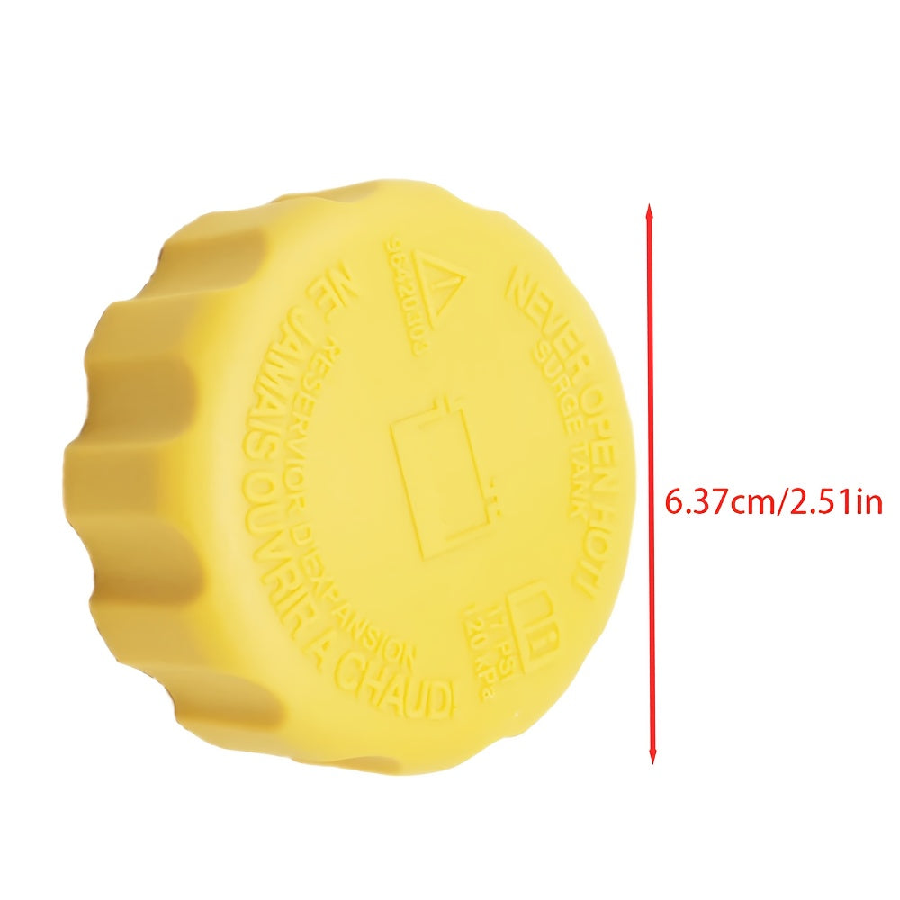 Radiator Expansion Tank Cap Plastic Replaces OEM  Approves Vehicle Fit