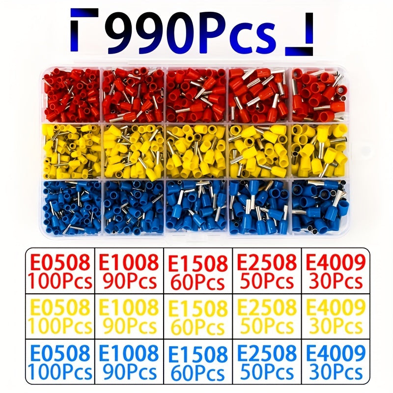 400-2400pcs Insulated Copper Crimp Wire Connectors with Pliers