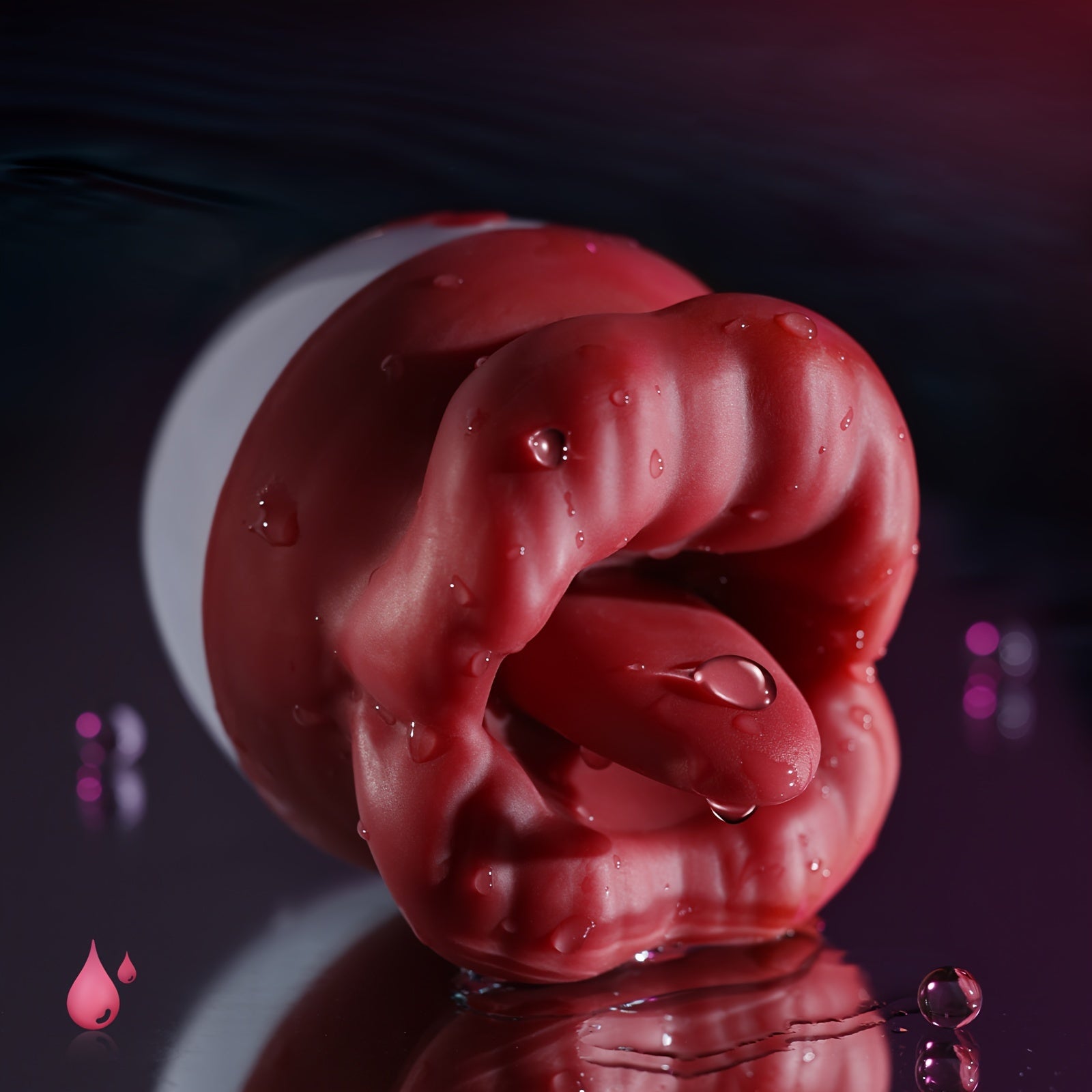 Estimulador de clítoris con lengua de silicona para mujeres, vibrador de succión