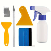 PP Material Vinyl Wrap Squeegee Set bilan oynani qoplash uchun asboblar to'plami