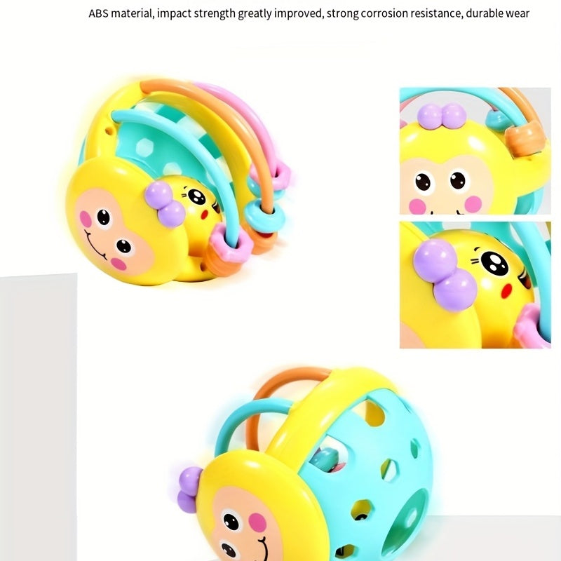 Baby Teething Toys Set with Rattles and Grip Balls for Infants
