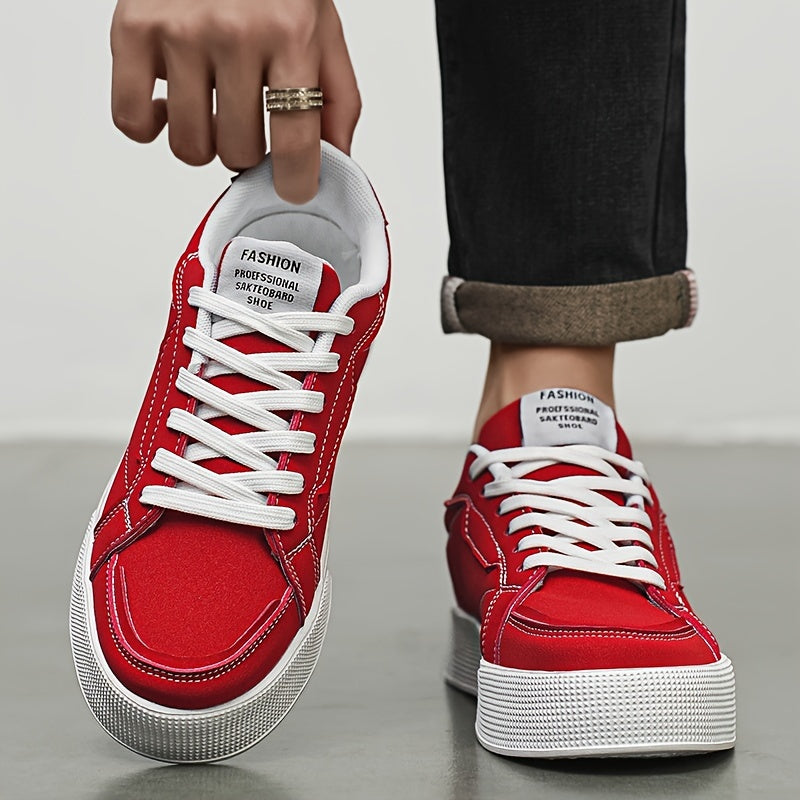 Erkaklar uchun qora va oq pastki qismlari bog'ichli, tasodifiy sport poyabzallari, tasodifiy, yugurish va har kuni kiyish uchun mos kauchuk taglik bilan.